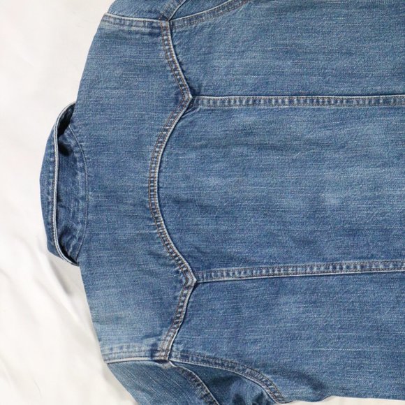 GAP Womens Blue Jean Jacket Sz SMALL US Women - Picture 8 of 14